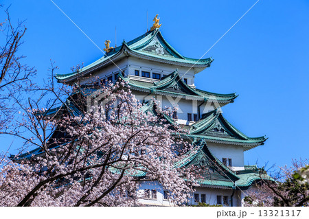 春の名古屋城 春の名古屋城 13321317