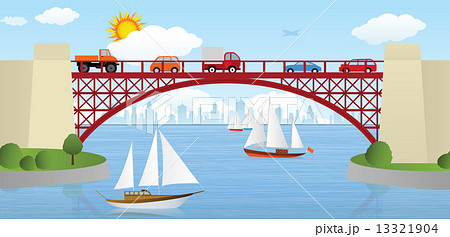 Bridge over the river 13321904