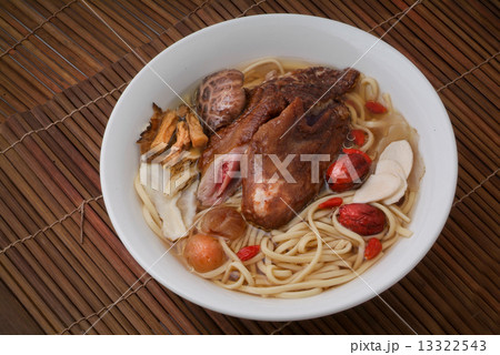 Duck noodle food Duck noodle food 13322543