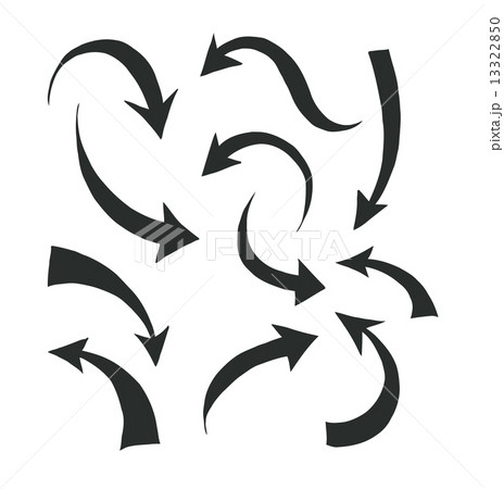 Hand drawn arrows 13322850