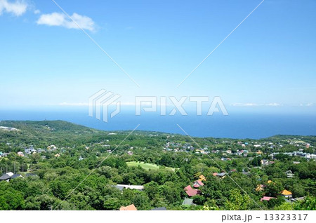 大室山付近から望む相模湾 13323317