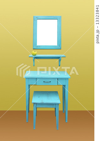 Old table chair and mirror Old table chair and mirror 13323841