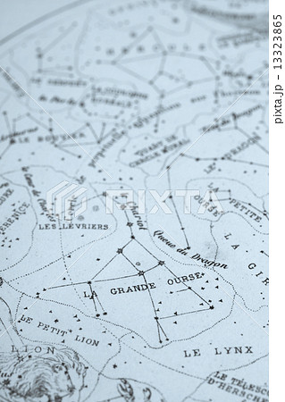 アンティークの天体図 おおぐま座 アンティークの天体図 おおぐま座 13323865
