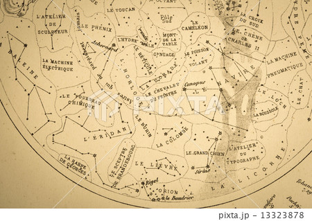 アンティークの天体図 13323878