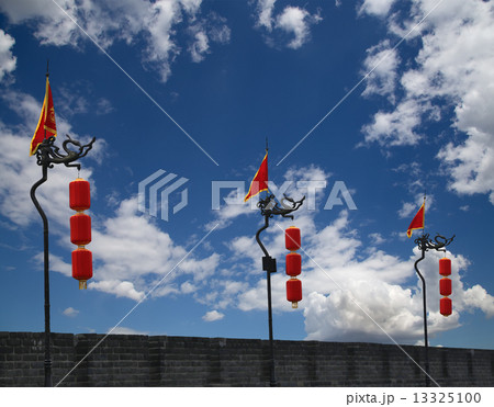 Fortifications of Xian (Sian, Xi'an) an ancient capital of China Fortifications of Xian (Sian, Xi'an) an ancient capital of China 13325100