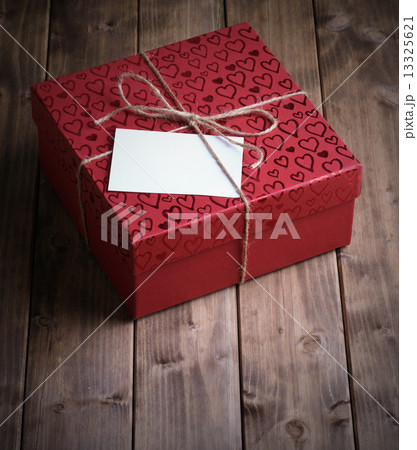 red gift box red gift box 13325621