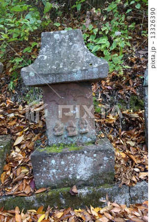 信濃三十三観音霊場　虫歌山 桑台院（第七番札所）境内石仏 13326390