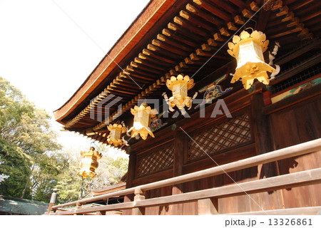 重要文化財･北野天満宮の「西廻廊」（京都市上京区馬喰町） 13326861