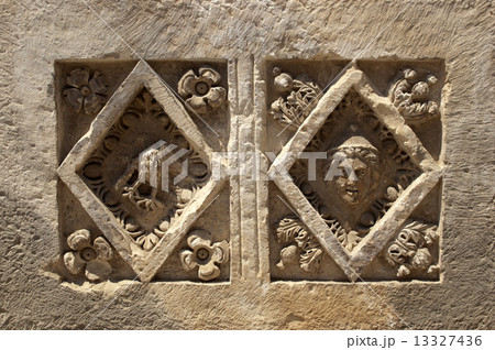 Rock-cut tombs in Myra, Demre, Turkey, Scene 13327436