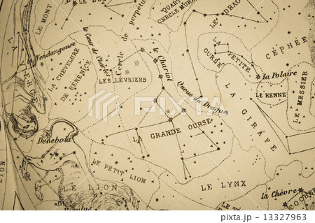 アンティークの天体図 おおぐま座 アンティークの天体図 おおぐま座 13327963