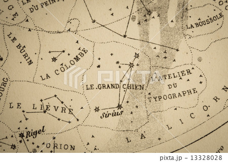 アンティークの天体図 13328028