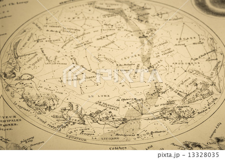 アンティークの天体図 13328035