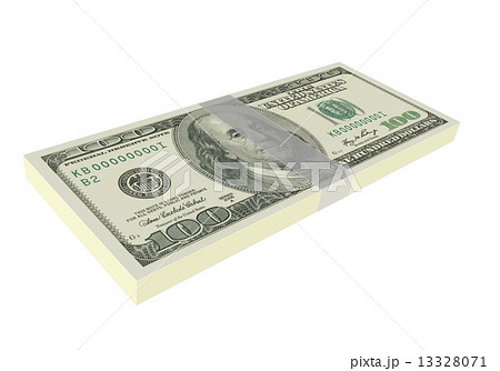 ドル紙幣 100万円のイラスト素材 13328071 Pixta