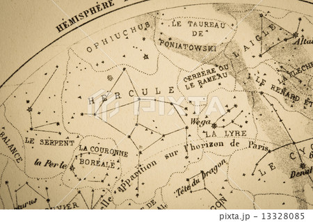 アンティークの天体図 アンティークの天体図 13328085