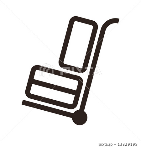 Hand cart with luggage Hand cart with luggage 13329195