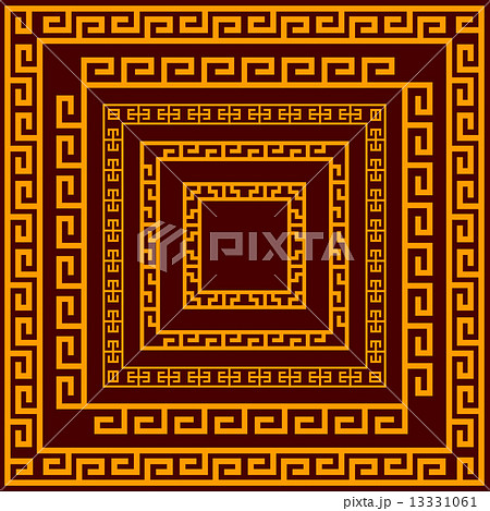 Chinese decorative frame. Chinese border 13331061