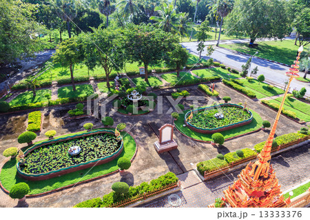 Wat Chalong temple at sunny day Phuket Thailand 13333376