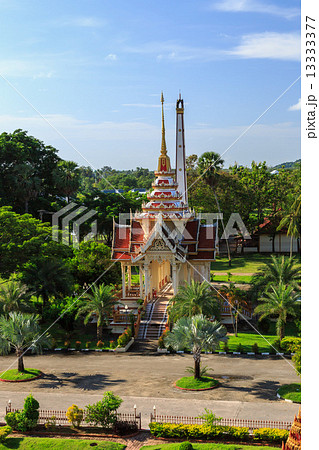 Wat Chalong temple at sunny day Phuket Thailand 13333377