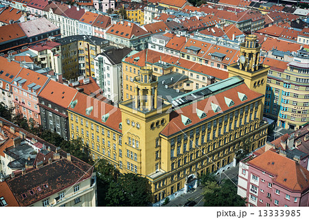 Old telephone and telegraph central office Zizkov, Prague Old telephone and telegraph central office Zizkov, Prague 13333985