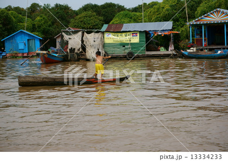 トンレサップ湖(アンコールワット) トンレサップ湖(アンコールワット) 13334233