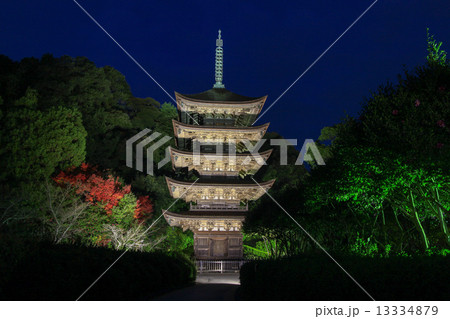 国宝・瑠璃光寺五重塔 13334879