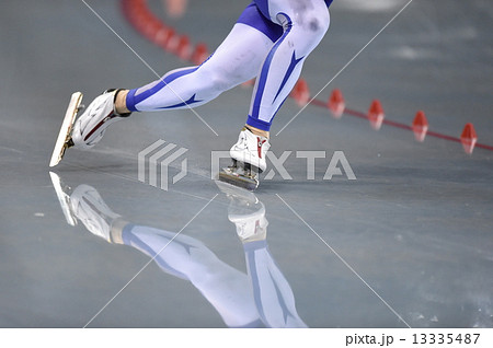 スピードスケート靴のエッジ 13335487