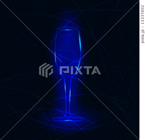 glass of champagne 13335602