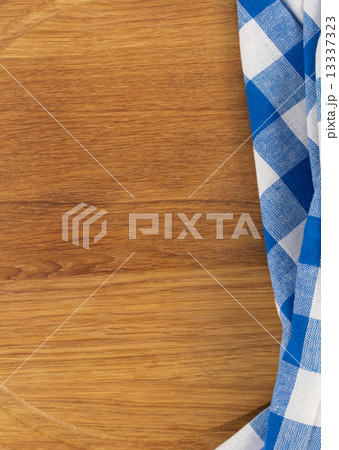 cloth napkin on wood cloth napkin on wood 13337323