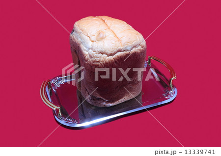 Lush homemade bread on a tray. 13339741