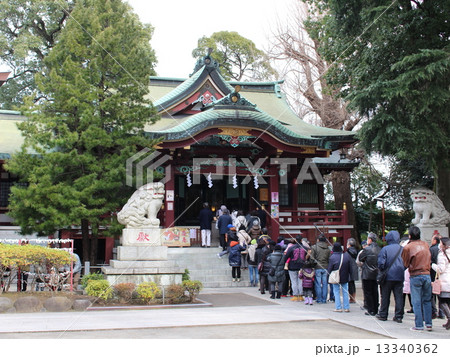 葛西神社の初詣 13340362