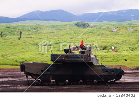 10式戦車 10TK ( 4代目主力戦車 ) 2014年 富士総合火力演習 10式戦車 10TK ( 4代目主力戦車 ) 2014年 富士総合火力演習 13340402