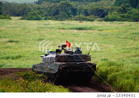 10式戦車 10TK ( 4代目主力戦車 ) 2014年 富士総合火力演習 10式戦車 10TK ( 4代目主力戦車 ) 2014年 富士総合火力演習 13340431