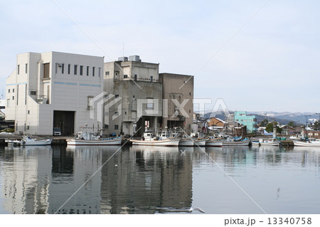 氷見港　魚市場　富山県 13340758