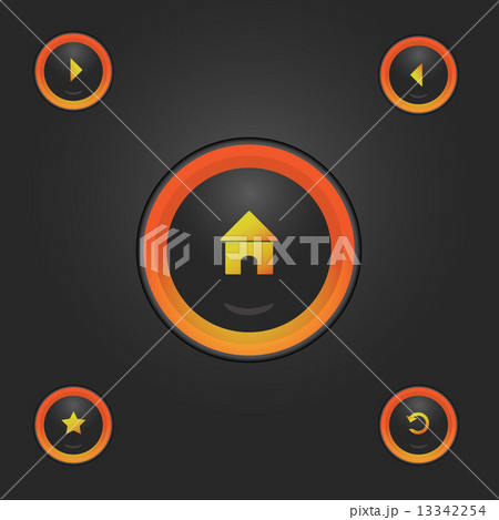 navigation light buttons eps10 navigation light buttons eps10 13342254