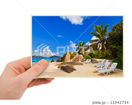 Beach photography in hand Beach photography in hand 13342734