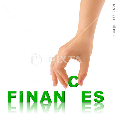 Hand and word Finances Hand and word Finances 13342839