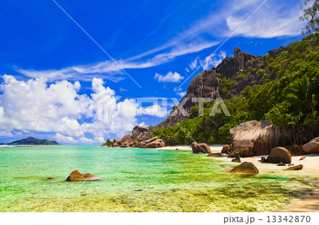 Tropical beach 13342870
