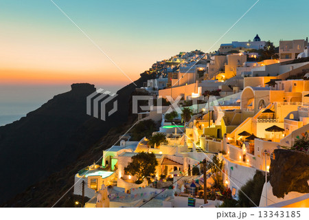Santorini sunset - Greece 13343185