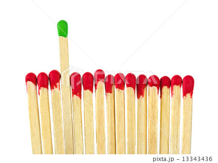Matches - leadership concept 13343436