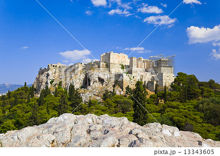 Parthenon temple in Acropolis at Athens, Greece 13343605