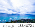 ハワイ　町と海 13348721