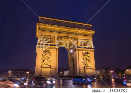 パリ　凱旋門 13353702