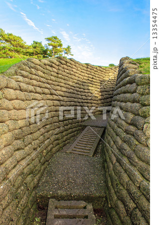The trenches on battlefield of Vimy ridge France 13354475