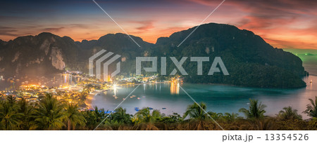 Travel vacation background Travel vacation background 13354526