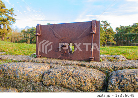 The trenches on battlefield of Vimy ridge France sniper The trenches on battlefield of Vimy ridge France sniper 13356649