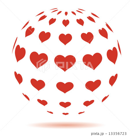 red hearts 13356723