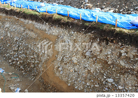 松本盆地東縁断層群トレンチ調査・2014年11月 13357420