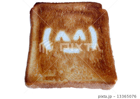 顔文字ニコニコトースト 13365076