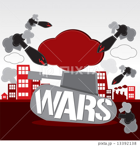 War concept illustration vector. War concept illustration vector. 13392138