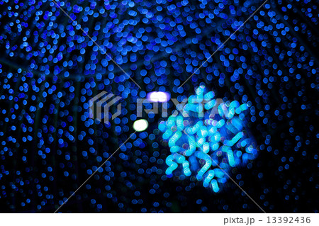 defocused bokeh frost of lights celebration new year 13392436